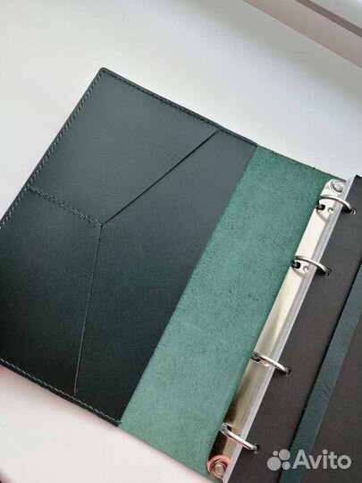 Ежедневник/Блокнот А5, нoвый, натуральная кожа