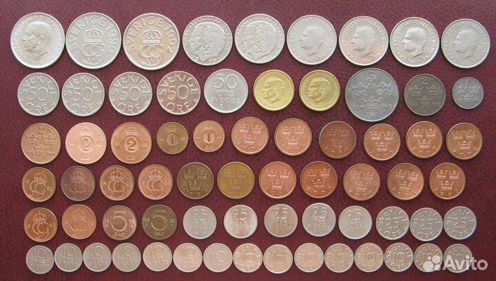 Монеты Швеции и Дании