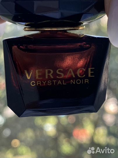 Versace crystal noir eau de toilette духи пробник