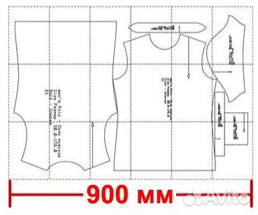 Печать лекал, выкроек, схем, чертежей, графиков