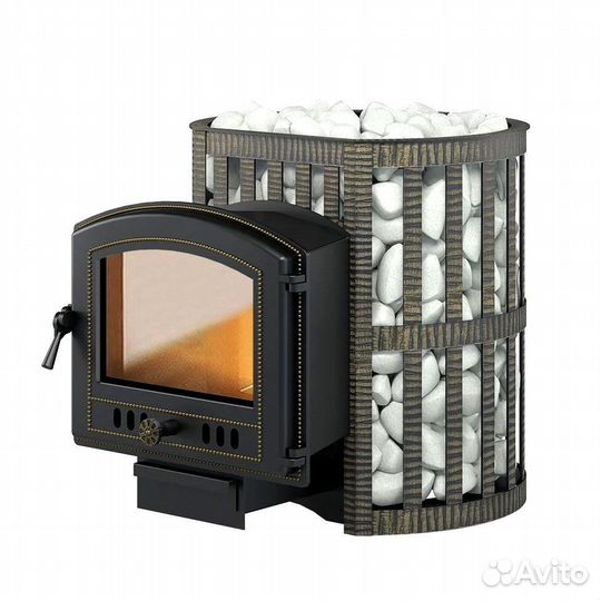 Готовая печь в баню