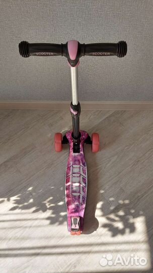 Самокат детский трехколесный