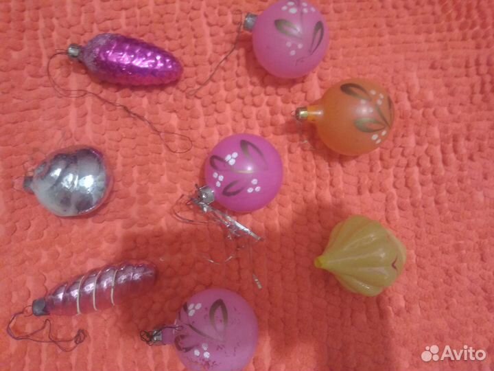 Елочные игрушки СССР