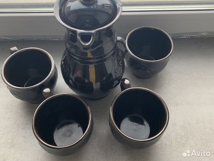 Графин керамика и кружки