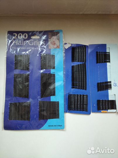 Невидимки и заколки для волос