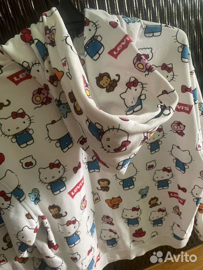 Худи Levis x hello kitty