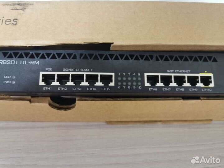 Маршрутизатор mikrotik RB2011iL-RM