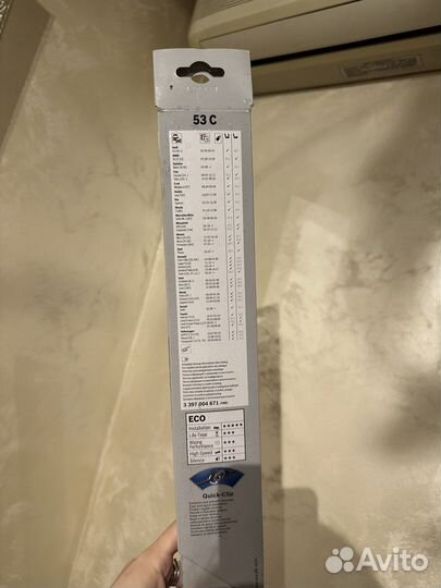 Щетка дворника bosch 530 mm/21