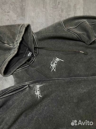 Спортивный мужской костюм Stüssy на флисе