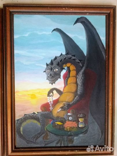 Картина маслом на холсте