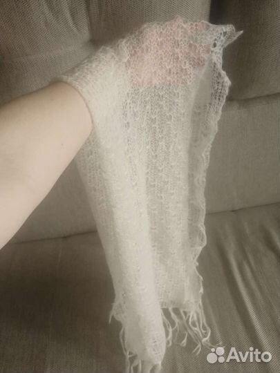 Женский шарф пуховый