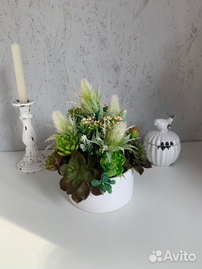 Искусственные цветы для декора