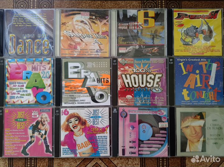 Фирменные компакт диски cd