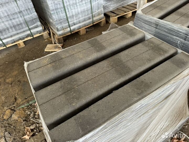 Брусчатка и бордюр