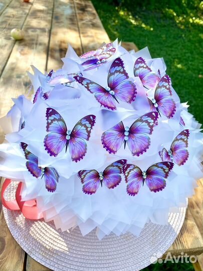 Светящийся ночник из бабочек