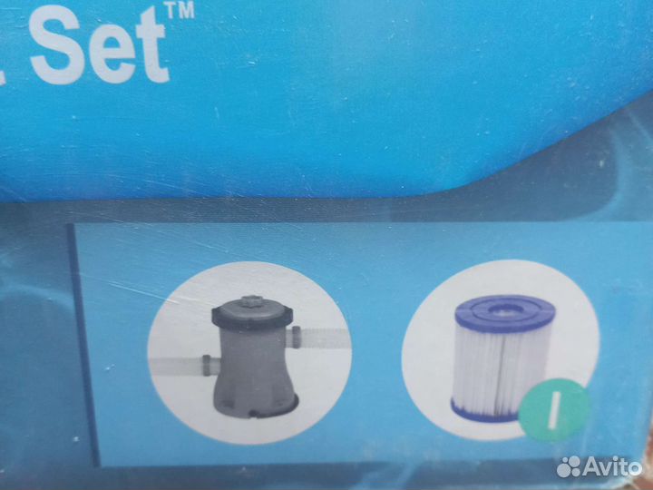 Надувной бассейн 244 на61 с фильтром Bestway 57450