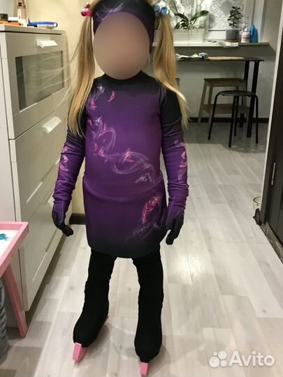 Костюм для фигурного катания 3-4 года