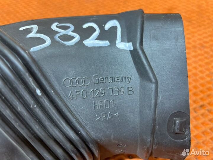 Патрубок Audi A6 C6 4F ccea 2010