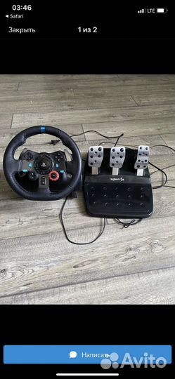 Руль logitech g29 новый