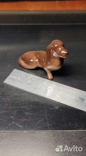 Фигурки таксы и свистулька терьер