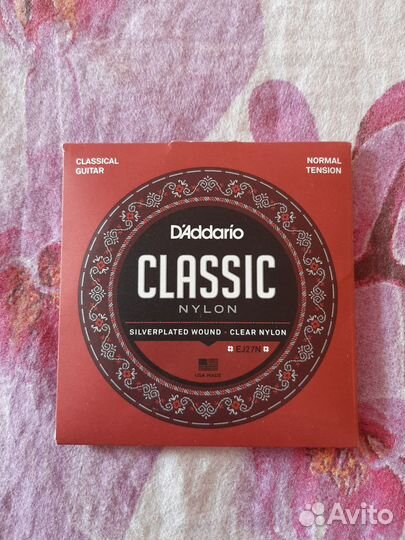 Гитара 6 струнная с комплектом новых струн