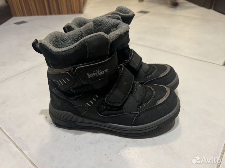 Ботинки зимние для мальчика 34