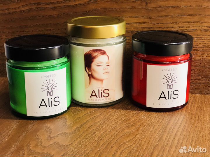 Свечи из кокосового воска