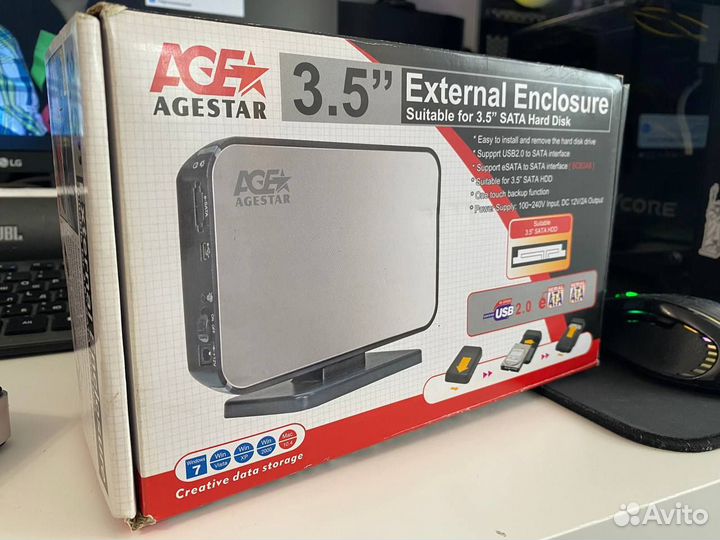 Корпус для внешнего HDD 3.5