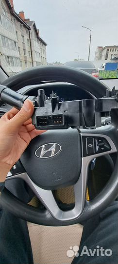 Подрулевой переключатель hyundai solaris