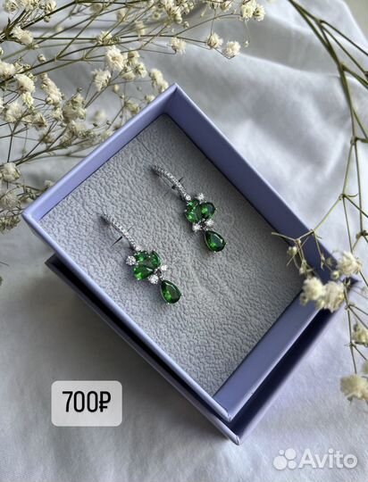Swarovski серьги