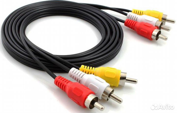 Аудио видео кабель RCA AUX оптический