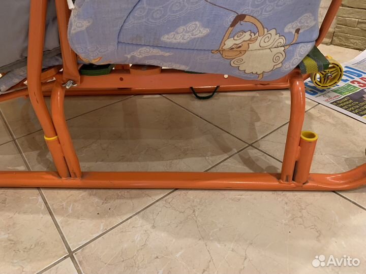 Коляска санки