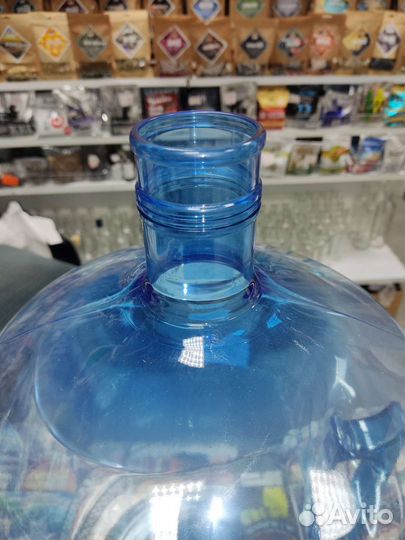 Пэт бутыль 19л с ручкой