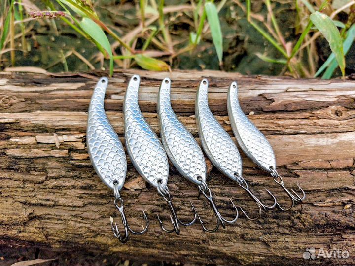 Блесна на жереха Ятаган (Кукри) ручной работы