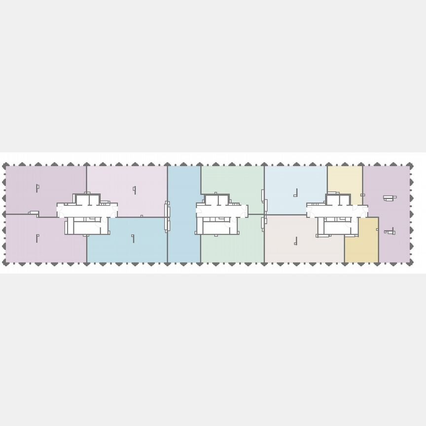 1-к. квартира, 66,4 м², 9/13 эт.