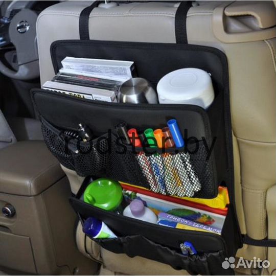 Защита сиденья от грязных ног ребенка, органайзеры