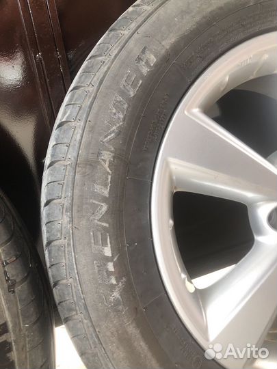 Колеса оригинальные Ниссан кашкай Р 17 4 шт