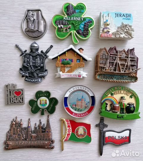 Магниты сувенирные на холодильник