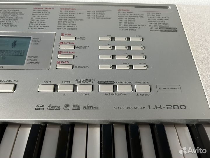 Синтезатор casio