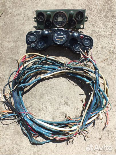 Проводка газ 69А