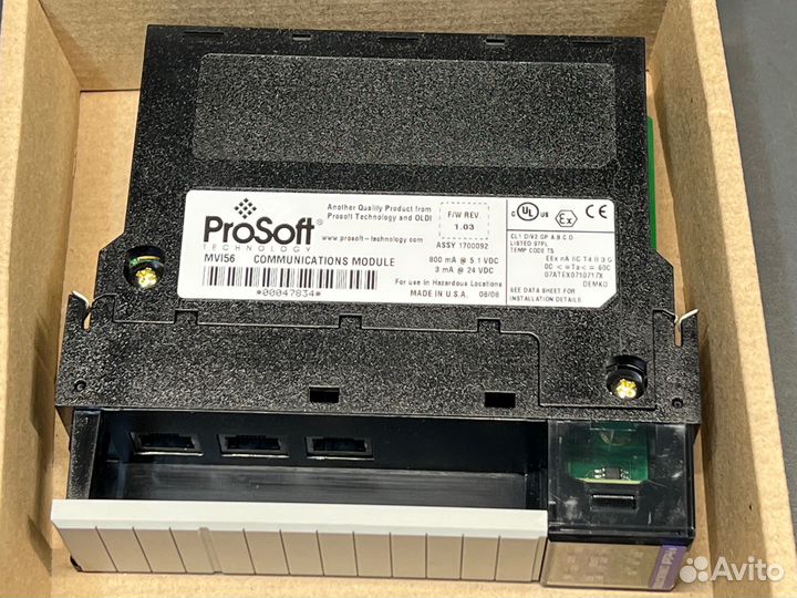 ProSoft Technology MVI56-mcmr Б/У, 1 шт