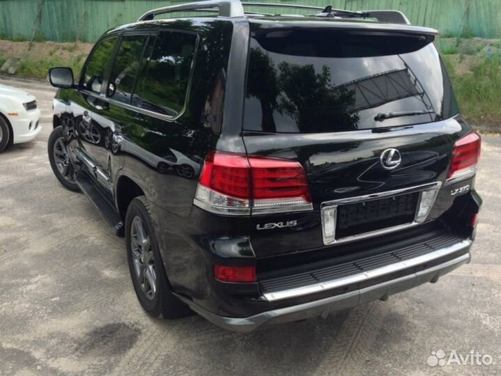 Обвес чёрный F-sport Lexus LX570 12-15