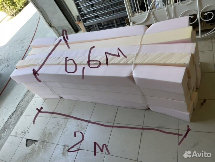 Поролон остатки с производства