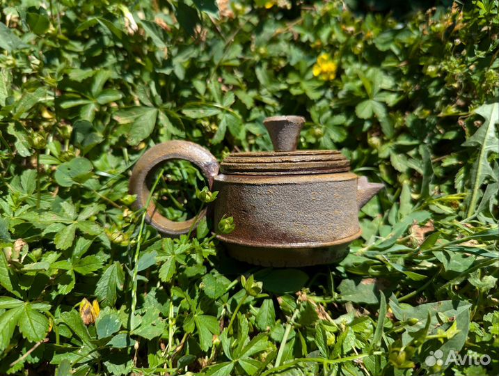 Уникальный чaйник дровяного обжига