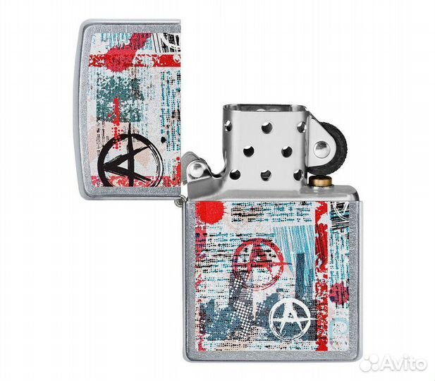Зажигалка Zippo 49662 Anarchy Design Оригинал