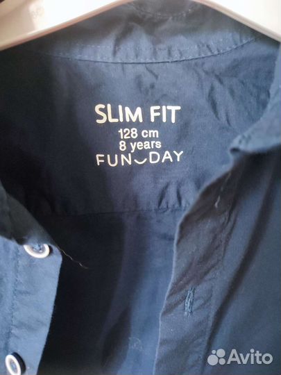 Рубашка на мальчика 128