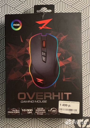 Игровая мышь zet gaming overhit