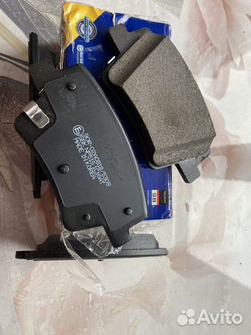 Колодки тормозные Hyundai Santa Fe 18- задние