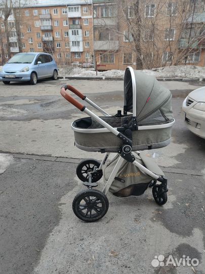 Коляска трансформер 3 в 1 Luxmom v9
