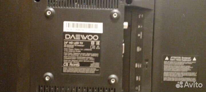 Телевизор daewoo